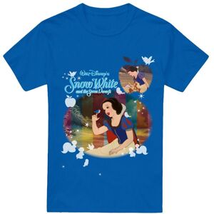 Snow White And The Seven Dwarfs Movie Stills T-Shirt Royal Size: Large Royal L Snow White And The Seven Dwarfs Movie Stills T-Shirt Royal Size: Large Royal L