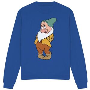 Snow White And The Seven Dwarfs, Flirty Bashful Sweatshirt Royal Size: Small Royal S Snow White And The Seven Dwarfs, Flirty Bashful Sweatshirt Royal Size: Small Royal S