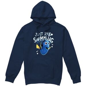 Disney Finding Nemo Dory Just Keep Swimming Hoodie Navy Size: Large Navy L Disney Finding Nemo Dory Just Keep Swimming Hoodie Navy Size: Large Navy L
