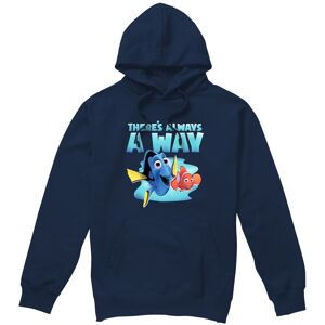 Disney Finding Nemo Dory There's Always a Way Hoodie Navy Size: 2XL Navy 2XL Disney Finding Nemo Dory There's Always a Way Hoodie Navy Size: 2XL Navy 2XL