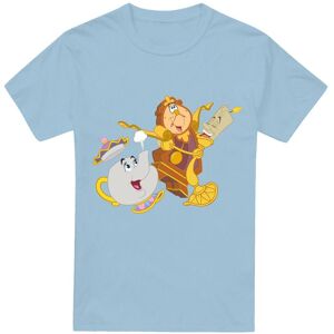 Beauty And The Beast Potts Lumerie Cogsworth T-Shirt Light Blue Size: 2XL Light Blue 2XL Beauty And The Beast Potts Lumerie Cogsworth T-Shirt Light Blue Size: 2XL Light Blue 2XL
