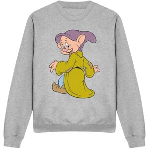 Snow White And The Seven Dwarfs, Dopey Poses Sweatshirt Light Grey Size: 2XL Light Grey 2XL Snow White And The Seven Dwarfs, Dopey Poses Sweatshirt Light Grey Size: 2XL Light Grey 2XL
