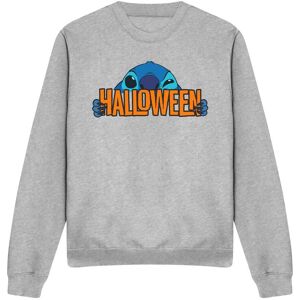 Lilo & Stitch Halloween Hide Sweatshirt Light Grey Size: Large Light Grey L Lilo & Stitch Halloween Hide Sweatshirt Light Grey Size: Large Light Grey L