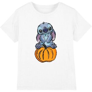 Lilo & Stitch Pumpkin Sketch Kids T-Shirt White Size: 7-8 Years White 7-8 Years Lilo & Stitch Pumpkin Sketch Kids T-Shirt White Size: 7-8 Years White 7-8 Years