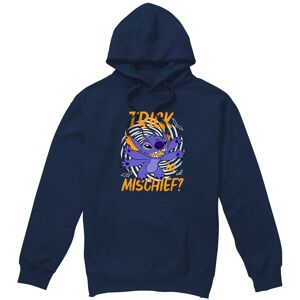 Lilo & Stitch Trick or Mischief Hoodie Navy Size: 2XL Navy 2XL Lilo & Stitch Trick or Mischief Hoodie Navy Size: 2XL Navy 2XL