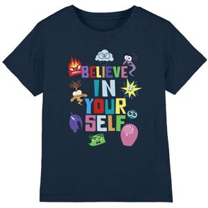 Inside Out 2 Believe In Yourself Kids T-Shirt Navy Size: 7-8 Years Navy 7-8 Years Inside Out 2 Believe In Yourself Kids T-Shirt Navy Size: 7-8 Years Navy 7-8 Years