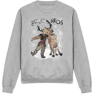Frozen Sven & Kristoff Snow Bros Sweatshirt Light Grey Size: 2XL Light Grey 2XL Frozen Sven & Kristoff Snow Bros Sweatshirt Light Grey Size: 2XL Light Grey 2XL