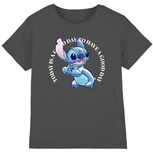 Lilo & Stitch Good Day Kids T-Shirt Charcoal Size: 7-8 Years Charcoal 7-8 Years Lilo & Stitch Good Day Kids T-Shirt Charcoal Size: 7-8 Years Charcoal 7-8 Years