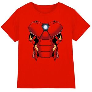 Iron Man Costume Kids T-Shirt Red Size: 3-4 Years Red 3-4 Years Iron Man Costume Kids T-Shirt Red Size: 3-4 Years Red 3-4 Years