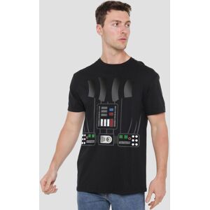 Star Wars Men's Darth Vader Costume T-Shirt Black Size: Small Black S Star Wars Men's Darth Vader Costume T-Shirt Black Size: Small Black S