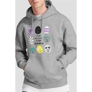 Star Wars Men's Darth Vader, Your Lack Of Easter Eggs Disturbing Hoodie Light Grey Size: Small Light Grey S Star Wars Men's Darth Vader, Your Lack Of Easter Eggs Disturbing Hoodie Light Grey Size: Small Light Grey S