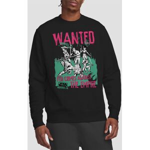 Star Wars Men's Wanted Rebels Sweatshirt Black Size: Large Black L Star Wars Men's Wanted Rebels Sweatshirt Black Size: Large Black L