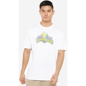 Power Rangers Men's 90's Squad T-Shirt in White Size: 2XL White 2XL Power Rangers Men's 90's Squad T-Shirt in White Size: 2XL White 2XL