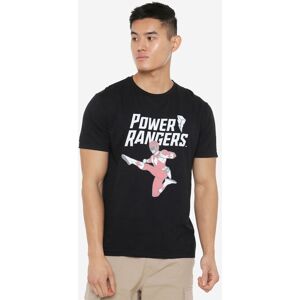 Power Rangers Men's Red Ranger T-Shirt Black Size: Small Black S Power Rangers Men's Red Ranger T-Shirt Black Size: Small Black S