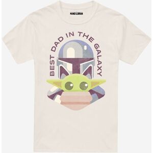 Star Wars Men's Dad & Child T-Shirt Natural Size: Small Natural S Star Wars Men's Dad & Child T-Shirt Natural Size: Small Natural S