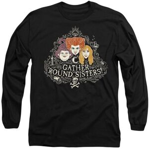 Disney Hocus Pocus Sanderson Sisters Gather Round Sisters Long Sleeve T-Shirt, Black Size: Small Black S Disney Hocus Pocus Sanderson Sisters Gather Round Sisters Long Sleeve T-Shirt, Black Size: Small Black S