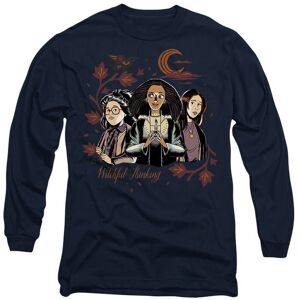 Disney Hocus Pocus 2 Witchful Thinking With Becca, Izzy & Cassie Long Sleeve T-Shirt, Navy Size: Small Navy S Disney Hocus Pocus 2 Witchful Thinking With Becca, Izzy & Cassie Long Sleeve T-Shirt, Navy Size: Small Navy S