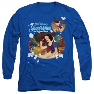 Disney Snow White & The Seven Dwarfs Movie Stills Long Sleeve T-Shirt, Royal Size: XL Royal XL Disney Snow White & The Seven Dwarfs Movie Stills Long Sleeve T-Shirt, Royal Size: XL Royal XL