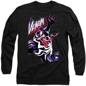 Marvel SpiderMan 2 Gamerverse Venom Scratch Long Sleeve T-Shirt, Black Size: Medium Black M Marvel SpiderMan 2 Gamerverse Venom Scratch Long Sleeve T-Shirt, Black Size: Medium Black M