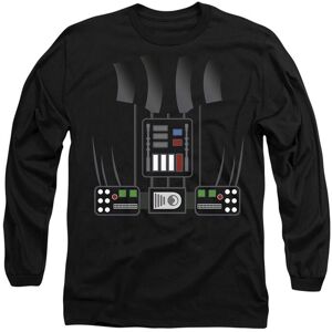 Star Wars Darth Vader Costume Long Sleeve T-Shirt, Black Size: Large Black L Star Wars Darth Vader Costume Long Sleeve T-Shirt, Black Size: Large Black L