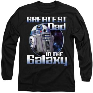 Star Wars Father's Day Greatest Dad in the Galaxy Long Sleeve T-Shirt, Black Size: XL Black XL Star Wars Father's Day Greatest Dad in the Galaxy Long Sleeve T-Shirt, Black Size: XL Black XL