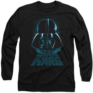 Star Wars Vader Distressed Long Sleeve T-Shirt, Black Size: 2XL Black 2XL Star Wars Vader Distressed Long Sleeve T-Shirt, Black Size: 2XL Black 2XL