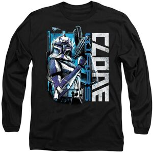 Star Wars Clone Rex Long Sleeve T-Shirt, Black Size: Medium Black M Star Wars Clone Rex Long Sleeve T-Shirt, Black Size: Medium Black M