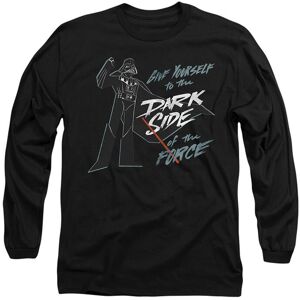 Star Wars Give Yourself To The Dark Side Long Sleeve T-Shirt, Black Size: Small Black S Star Wars Give Yourself To The Dark Side Long Sleeve T-Shirt, Black Size: Small Black S