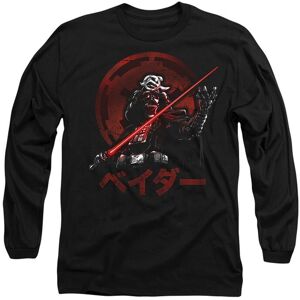 Star Wars Visions Vader Long Sleeve T-Shirt, Black Size: Small Black S Star Wars Visions Vader Long Sleeve T-Shirt, Black Size: Small Black S