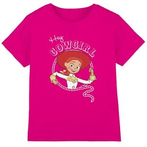 Disney Girl's Toy Story Jessie Hey Cowgirl Kids T-Shirt, Fuchsia Size: 7-8 Years Fuchsia 7-8 Years Disney Girl's Toy Story Jessie Hey Cowgirl Kids T-Shirt, Fuchsia Size: 7-8 Years Fuchsia 7-8 Years