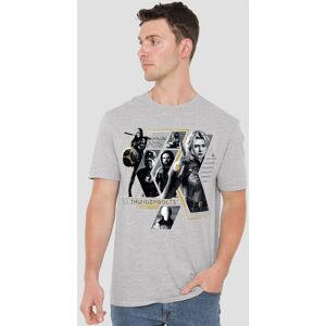 Marvel Thunderbolts Anti-Hero Team T-Shirt, Heather Grey in Light Grey Size: Medium Light Grey M Marvel Thunderbolts Anti-Hero Team T-Shirt, Heather Grey in Light Grey Size: Medium Light Grey M