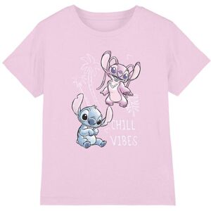 Disney Girl's Lilo & Stitch & Angel Chill Vibes Sketch Kids T-Shirt, Light Pink Size: 5-6 Years Light Pink 5-6 Years Disney Girl's Lilo & Stitch & Angel Chill Vibes Sketch Kids T-Shirt, Light Pink Size: 5-6 Years Light Pink 5-6 Years
