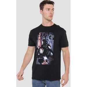 Star Wars Lord Darth Vader Portrait Poster T-Shirt, Black Size: Small Black S Star Wars Lord Darth Vader Portrait Poster T-Shirt, Black Size: Small Black S