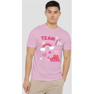 Hasbro Peppa Pig Team Icons T-Shirt, Light Pink Size: 2XL Pink 2XL Hasbro Peppa Pig Team Icons T-Shirt, Light Pink Size: 2XL Pink 2XL