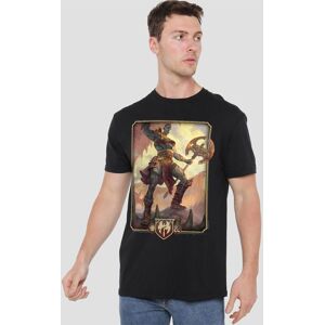 Hasbro Dungeons & Dragons - 2024 Barbarian Key Art T-Shirt in Black Size: Small Black S Hasbro Dungeons & Dragons - 2024 Barbarian Key Art T-Shirt in Black Size: Small Black S