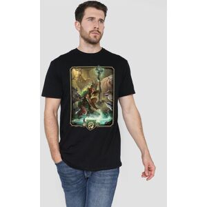 Hasbro Dungeons & Dragons - 2024 Druid Key Art T-Shirt in Black Size: Small Black S Hasbro Dungeons & Dragons - 2024 Druid Key Art T-Shirt in Black Size: Small Black S