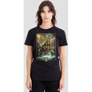 Hasbro Women's Dungeons & Dragons - 2024 Druid Key Art T-Shirt in Black Size: 2XL Black 2XL Hasbro Women's Dungeons & Dragons - 2024 Druid Key Art T-Shirt in Black Size: 2XL Black 2XL