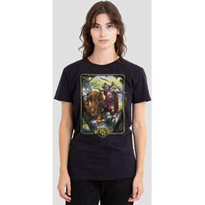 Hasbro Women's Dungeons & Dragons - 2024 Ranger Key Art T-Shirt in Black Size: 2XL Black 2XL Hasbro Women's Dungeons & Dragons - 2024 Ranger Key Art T-Shirt in Black Size: 2XL Black 2XL