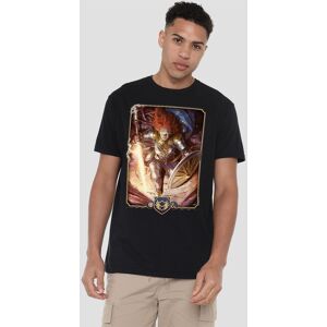 Hasbro Dungeons & Dragons - 2024 Paladin Key Art T-Shirt in Black Size: Small Black S Hasbro Dungeons & Dragons - 2024 Paladin Key Art T-Shirt in Black Size: Small Black S