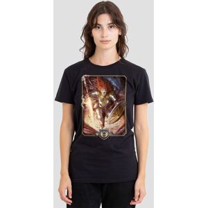 Hasbro Women's Dungeons & Dragons - 2024 Paladin Key Art T-Shirt in Black Size: 2XL Black 2XL Hasbro Women's Dungeons & Dragons - 2024 Paladin Key Art T-Shirt in Black Size: 2XL Black 2XL