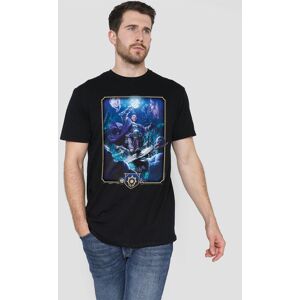 Hasbro Dungeons & Dragons - 2024 Cleric Key Art T-Shirt in Black Size: Small Black S Hasbro Dungeons & Dragons - 2024 Cleric Key Art T-Shirt in Black Size: Small Black S