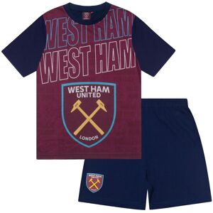 West Ham United FC Boy's Kids Short Pyjama Set in Red Size: 2-3 Years Red 2-3 Years West Ham United FC Boy's Kids Short Pyjama Set in Red Size: 2-3 Years Red 2-3 Years