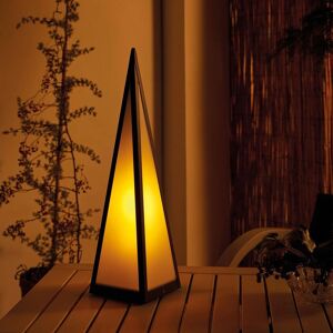 mysmartbuy Battery Powered Black Pyramid Lantern Lamp - Weatherproof Metal Freestanding Indoor Outdoor Home Garden LED Light - H45 x 12cm Black 45 x 12 cm mysmartbuy Battery Powered Black Pyramid Lantern Lamp - Weatherproof Metal Freestanding Indoor Outdoor Home Garden LED Light - H45 x 12cm Black 45 x 12 cm