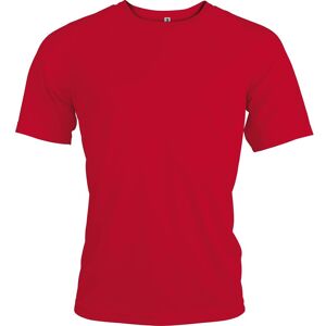 Kariban Men's Sports Training T-Shirt in Red Size: 2XL Red 2XL Kariban Men's Sports Training T-Shirt in Red Size: 2XL Red 2XL