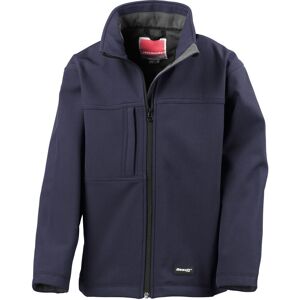 Result Waterproof Classic Softshell 3 Layer Jacket in Navy Size: Large Navy L Result Waterproof Classic Softshell 3 Layer Jacket in Navy Size: Large Navy L