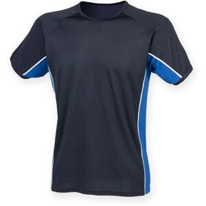 Finden & Hales Short Sleeve Performance Panel Sports T-shirt in Navy Size: 7-8 Years Navy 7-8 Years Finden & Hales Short Sleeve Performance Panel Sports T-shirt in Navy Size: 7-8 Years Navy 7-8 Years