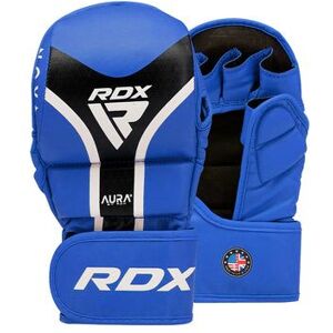 RDX Sports - Shooter Aura - Grip Gloves - Blue - Combat Equipment RDX Sports - Shooter Aura - Grip Gloves - Blue - Combat Equipment