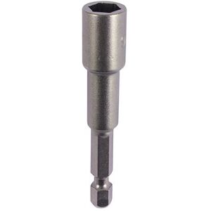 Timco Magnetic Socket Driver Bit - Hex (Size 5/16 x 65 - 1 Each) in Silver Silver Timco Magnetic Socket Driver Bit - Hex (Size 5/16 x 65 - 1 Each) in Silver Silver