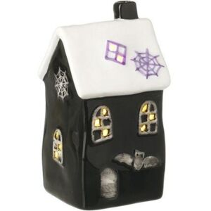 Garden Greatness LED Halloween Bat House Light Up Tabletop Décor in Black Size: 1 Pack Black 1 Pack Garden Greatness LED Halloween Bat House Light Up Tabletop Décor in Black Size: 1 Pack Black 1 Pack