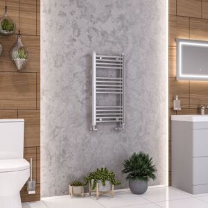 AQUARIUS Wendover Straight Multirail Towel Radiator in Silver Size: 1200mm x 600mm Silver 1200mm x 600mm AQUARIUS Wendover Straight Multirail Towel Radiator in Silver Size: 1200mm x 600mm Silver 1200mm x 600mm